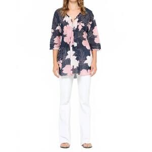 NEW ONESEASON poppy top in playa navy